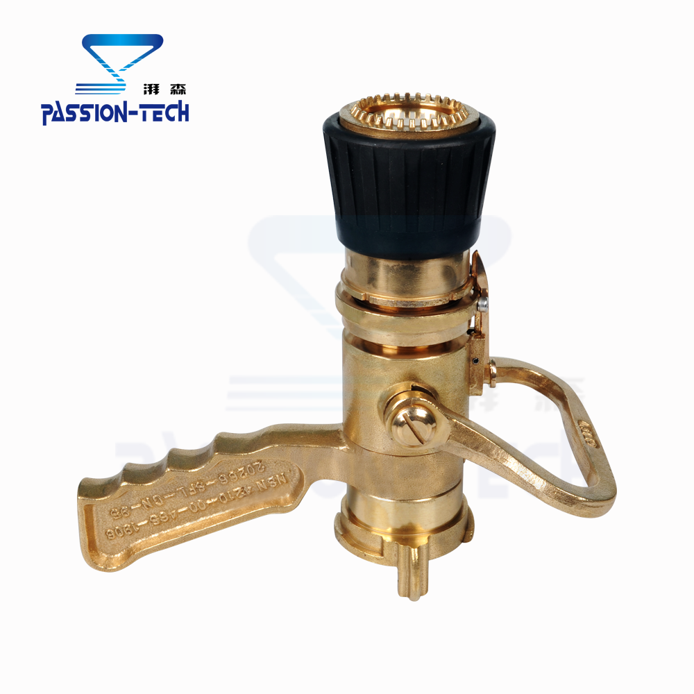 无后坐力消防水枪铜质水枪两用水枪直流水枪